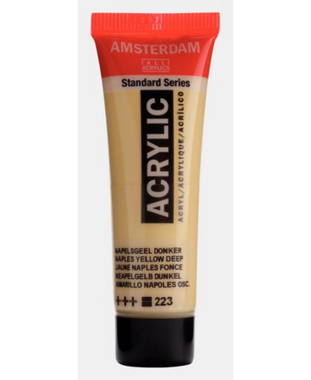 Amsterdam, Acrylic, Art & School, Paint, 20ml, 974510, Naples Yellow D